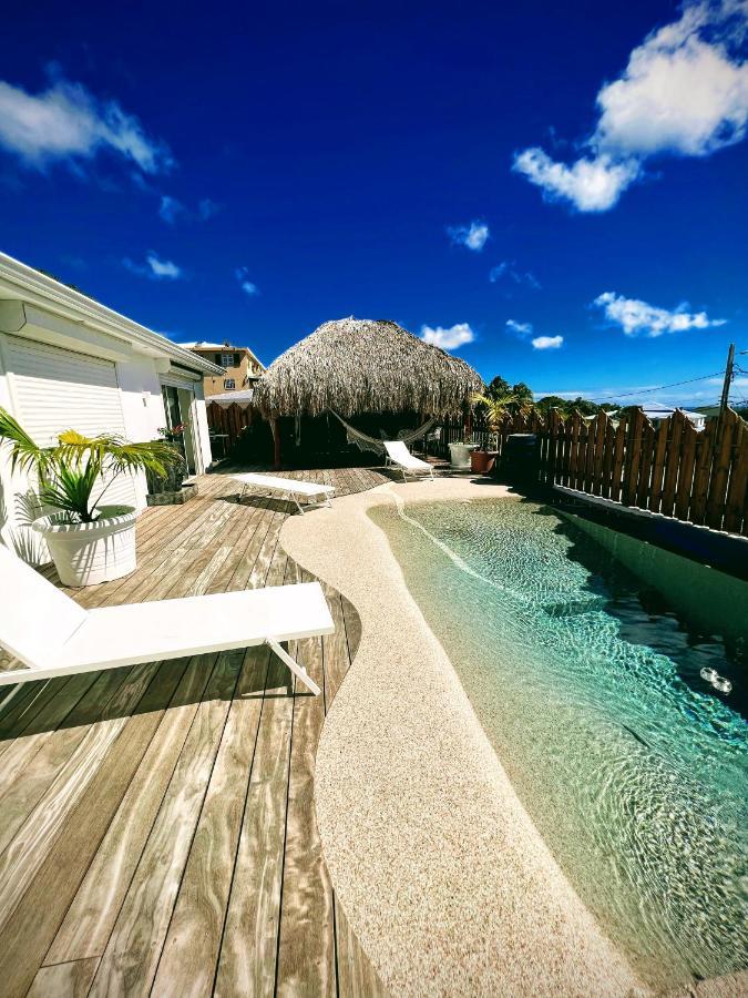 Villa Amaryllis Luxueuse,Piscine,Vue Mer,Plage Sainte-Luce Bagian luar foto