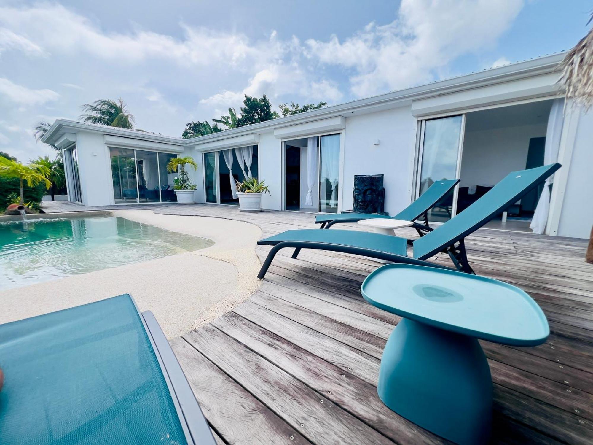 Villa Amaryllis Luxueuse,Piscine,Vue Mer,Plage Sainte-Luce Bagian luar foto